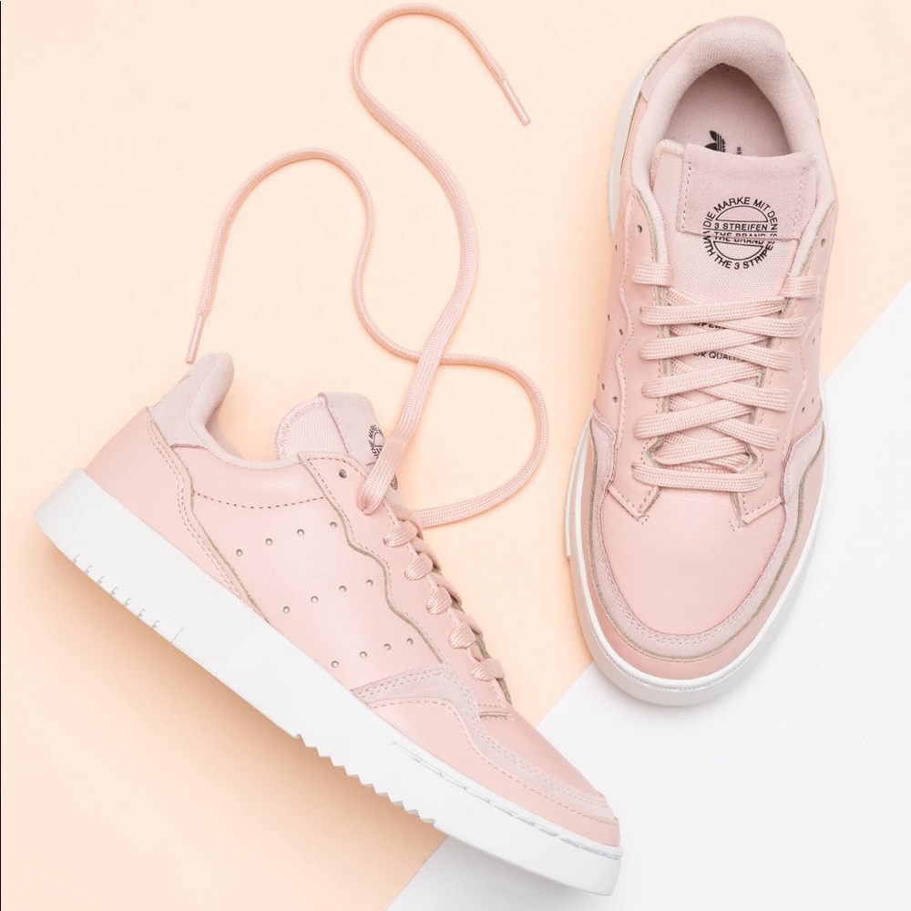 New Adidas supercourt pink shoes - Picture 4 of 9